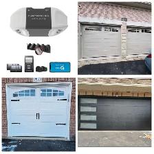 GARAGE DOORS AND GARAGE DOOR OPENERS