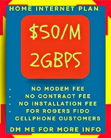 Best Internet Plans for Your Home , Bell and ROGERS internet