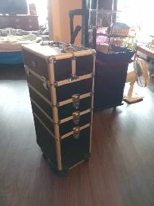 4 in 1 professional rolling train case