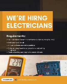 Hiring Electrician