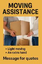 Do you need help moving?