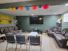 Custom made very solidThree sear couch,loveseat  and single sofa
