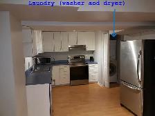 2 BR basement apartment in Erin Mills, Mississauga