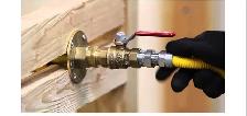 gas BBQ lines, stove lines, water tank/furnace hook ups