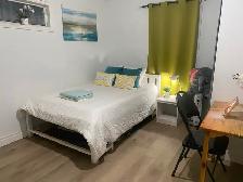 furnished room near downtown subway 1100 per month