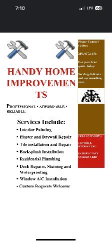 Need help around the house?