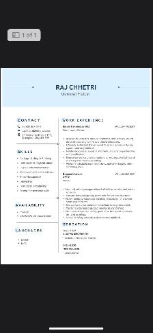 General Labourer available