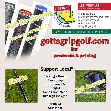 Need New Grips?......Hundreds in Stock ....Full Golf Repair Shop