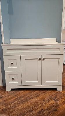 Bathroom vanity and countertop for sale