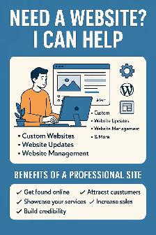Need a Website/Logo? I Can Help – Web Design & Development