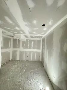 Basement - Framing Drywall Taping and Mudding