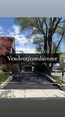Conducteur/vendeur