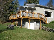 Creston,BC Lower 1 Bedroom Suite with a View for Rent.