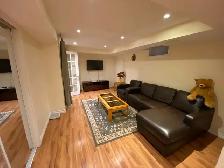 ONE BEDROOM FULLY FURNISHED BASEMENT FOR RENT IN OAKVILLE.