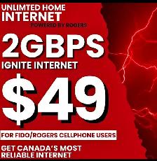 Rogers Ignite Internet , Unlimited Home Internet , Fastest