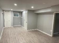 1 Bed 1 Bath Basement Unit For Rent With 1 Parking Spot