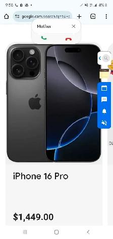 IPHONE 16 Pro 128 GB.