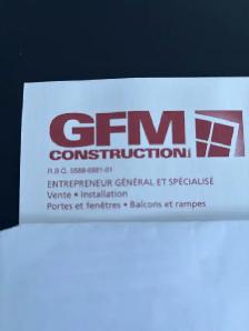 installation porte fenêtre