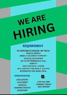 AETNA concept company organization is now hiring up to 270 emplo