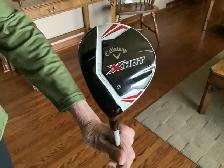 MENS CALLAWAY X HOT FAIRWAY WOODS ( 3 & 5 ) WITH HEAD COVERS