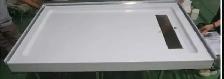 Base 32x60 with linear drain black color