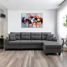 Brand New 3-Piece Recliner Chair Sofa And Loveseat Amazing Sale
