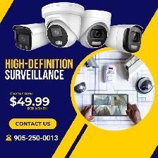 SECURITY CAMERAS & SECURITY ALARMS - HD CCTV Cameras