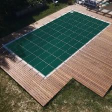 In-ground Pool Cover Safety Rectangular ~