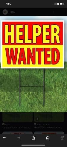 painter/ general helper  20$ plus hr