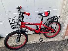 Kids bike with training wheels