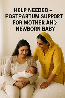 Punjabi Family Seeking Postpartum Help – Baby & Mother Care