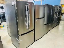 Family Size Refrigerator- Stainless Steel French Door Fridges