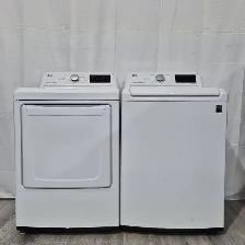 washer dryer set 27 LG top  load side by side great  quality