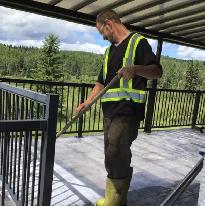 Summer job in concrete repair, coatings and restoration.