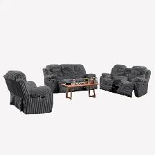 New Sleek Fabric Upholstery Recliner Sofa & Chair Clearance Sale