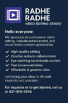 Video Editing/ Website Enhancer