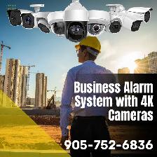 CCTV Security Cameras & 4K Alarm Systems for Businesses