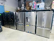 Family Size Refrigerator- Stainless Steel French Door Fridges