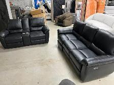 Power Reclining Soda and Loveseat - demo