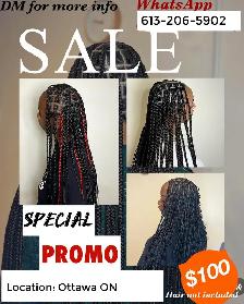hair braiding knotless braids