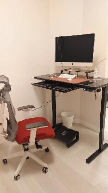 Work From Home Office Setup – $400 Chair   Desk   Free Footrest
