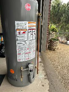 Brand new hot water heater