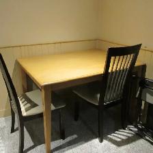 Apartment sized table with 2 chairs