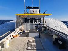 Deck hand lobster fisherman