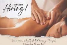 Hiring indian girl for massage therapist