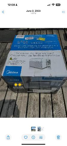 midea 10,000 btu U shaped window air conditioner