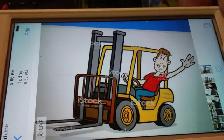 35YR COUNTER BALANCE FORKLIFTER LOOKING PARTTIME 289-775-2457