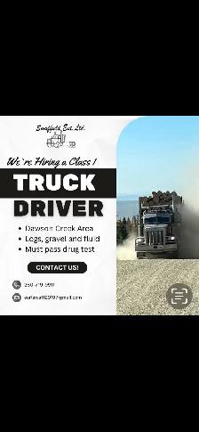 log truck driver needed