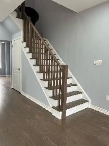 stairs refinishing,hardwood refinishing,remodel,renovation