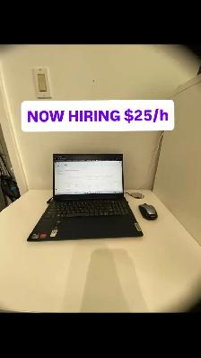$25/Hour Remote Office Admin